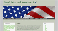 Desktop Screenshot of binodlaw.com